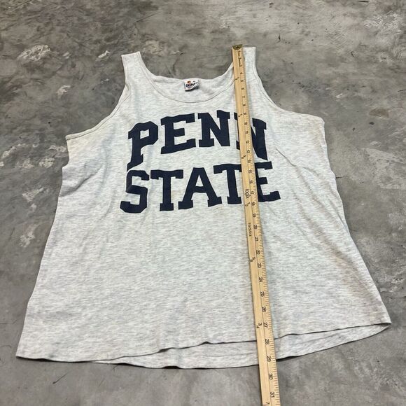 Vintage 90’s Penn State Tank Top Size XL front And Back Hit Signal READ - Picture 3 of 8